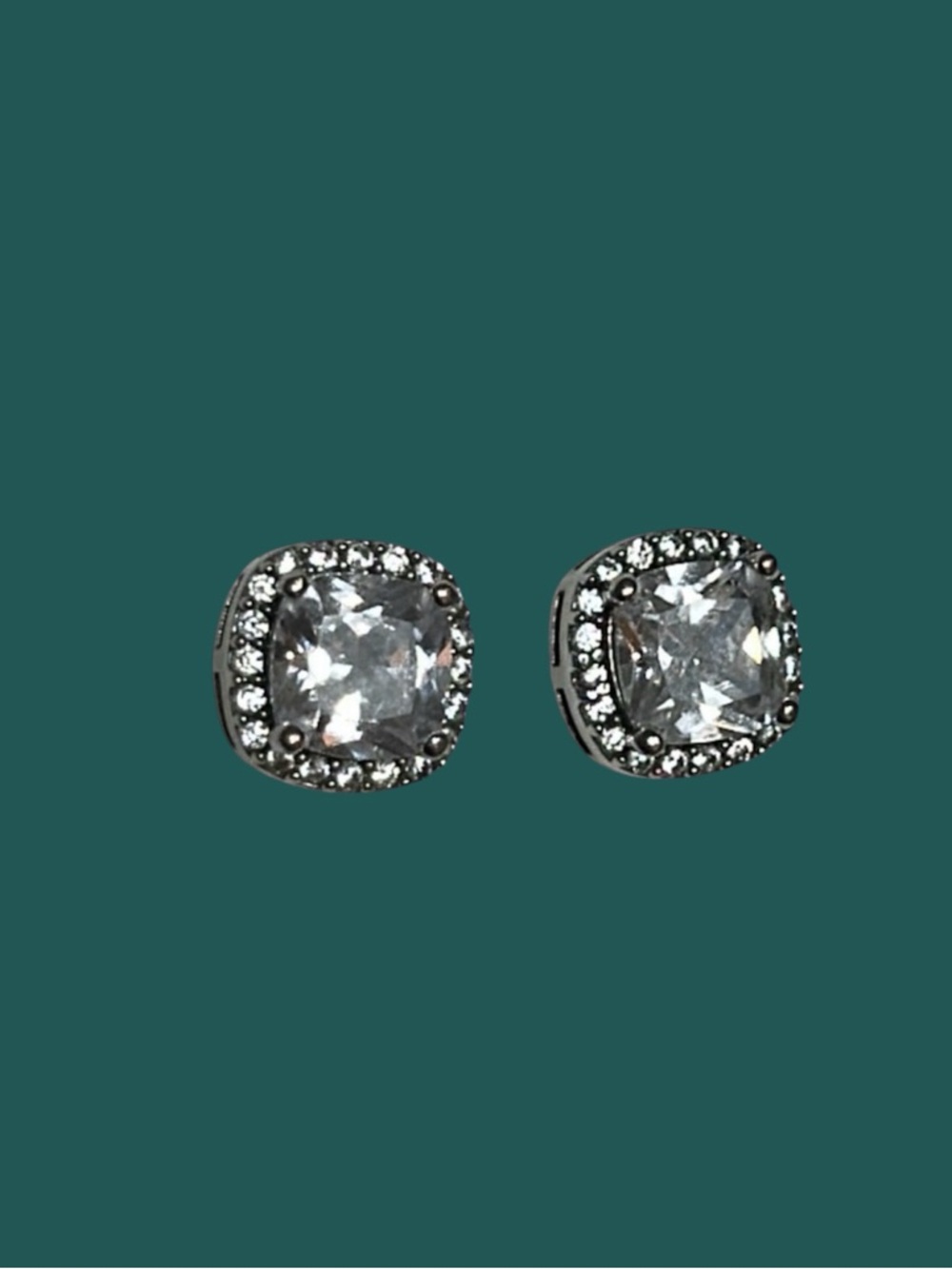 Elegant Silver Stud Earrings